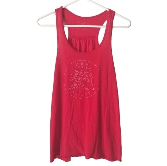 New Belgium Brewing Red Racerback Tank Size M - Picture 1 of 5